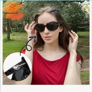 Sunglasses for Women, Rhinestone Bling Oval Sun Glasses for Driving